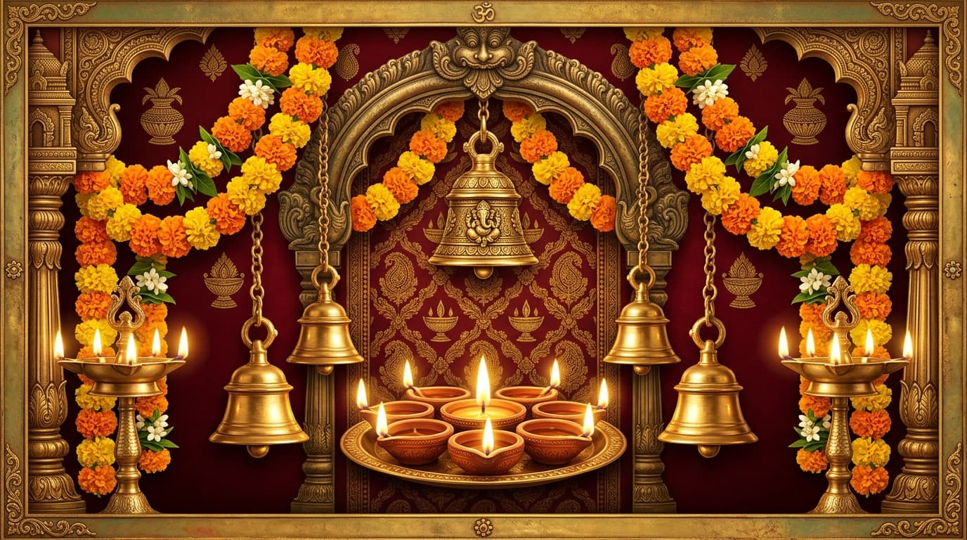 Decorative Temple Artwork